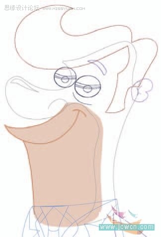 Flash cs3鼠繪教程:交換方法制作嘴型吻合
