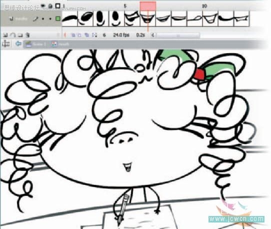 Flash cs3鼠繪教程:圖形元件的同步與不同步