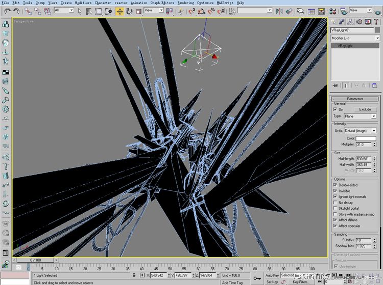3D MAX+PS練手制作V酷風(fēng)格視覺照片效果