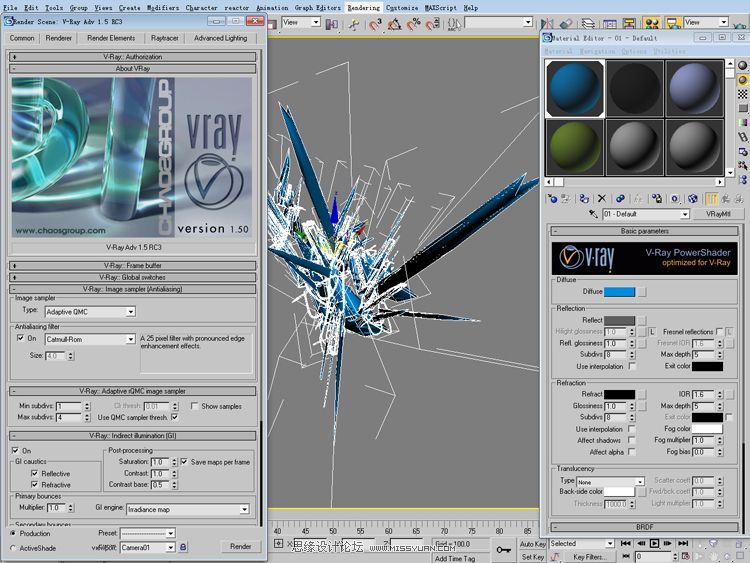 3D MAX+PS��������V���L��ҕ�X��ƬЧ��