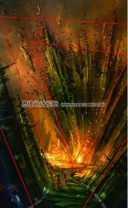 繪畫技巧:超強插畫或概念畫構圖技巧