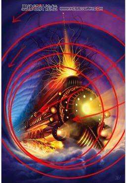 繪畫技巧:超強插畫或概念畫構圖技巧