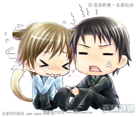 Painter結合數位板繪制可愛Q版漫畫教程