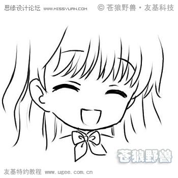 Painter結合數位板繪制可愛Q版漫畫教程