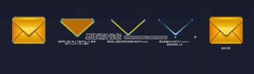 Fireworks中進行圖標細節刻畫