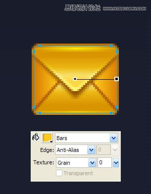 Fireworks中進行圖標細節刻畫
