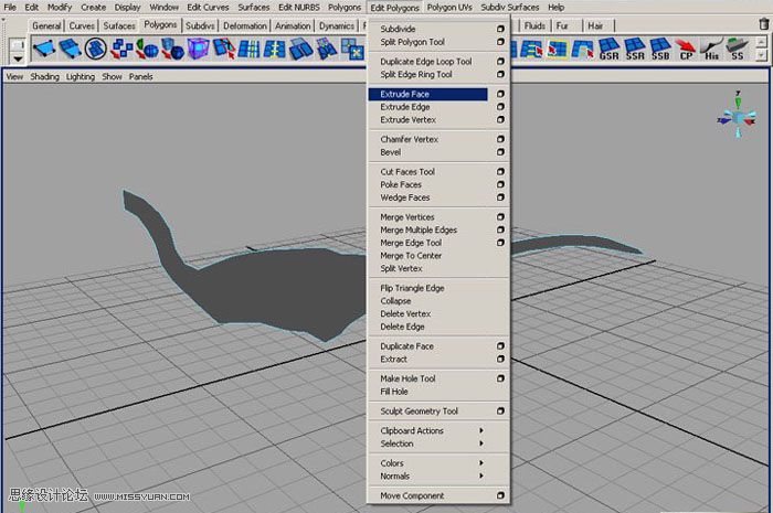 Maya建模教程:制作真實的恐龍