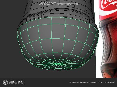 Maya建模教程:打造最逼真的可樂瓶子