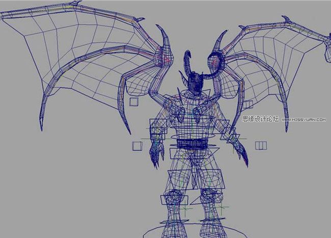 Maya制作華麗復雜的伊利丹教程
