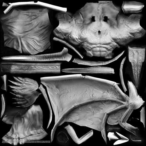 Maya制作華麗復(fù)雜的伊利丹教程