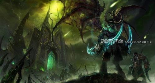 Maya制作華麗復(fù)雜的伊利丹教程