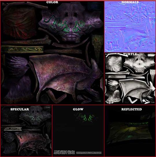 Maya制作華麗復雜的伊利丹教程