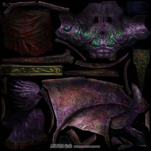 Maya制作華麗復(fù)雜的伊利丹教程