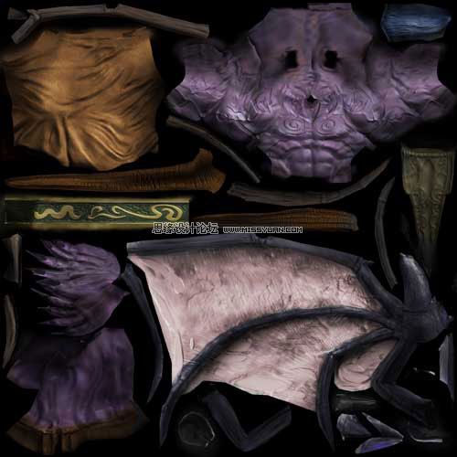 Maya制作華麗復(fù)雜的伊利丹教程