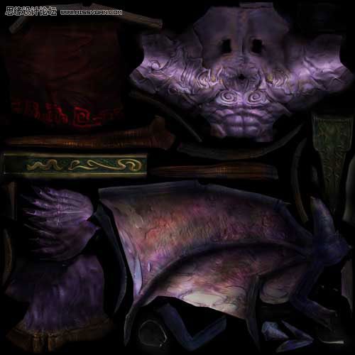 Maya制作華麗復(fù)雜的伊利丹教程