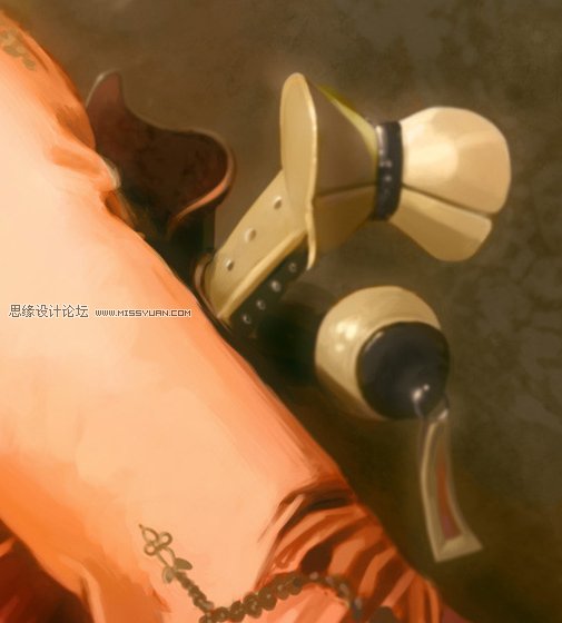 Photoshop教程:臨摹黑色土耳其雇傭軍