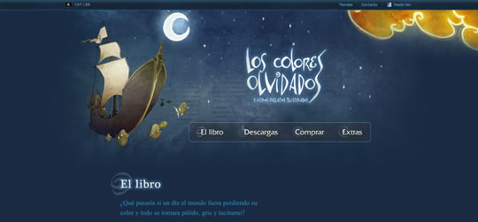 50個漂亮的藍色網站設計欣賞