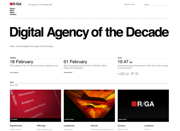 2010年網頁設計的流行與趨勢