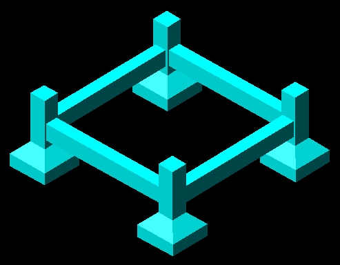 AutoCAD教程:倒角,面拉升,陣列詳解