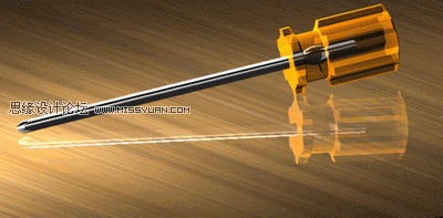 AutoCAD教程:通過螺絲刀實例詳解渲染經(jīng)驗