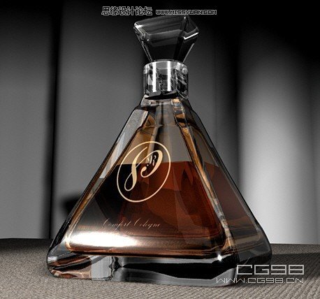 Maya教程:如何創建盛放液體的玻璃器皿材質