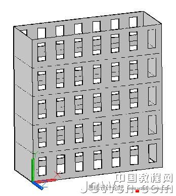 AutoCAD 2011教程:曲面命令創建樓房