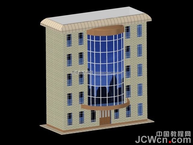 AutoCAD 2011教程:曲面命令創建樓房