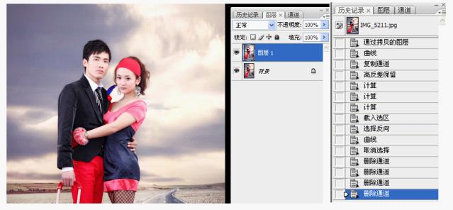 Photoshop�{(di��o)ɫ�̳̣��҃�(n��i)���汳����ɫ�{(di��o)