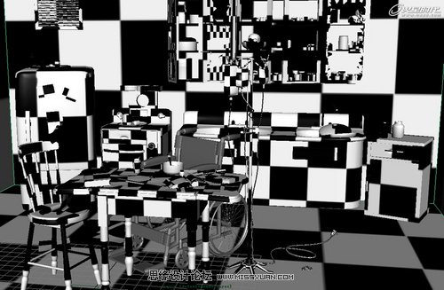 Maya教程:《SAW》情景制作教程之建模篇