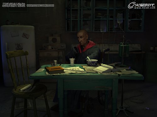 《SAW》John制作解析:人物燈光材質篇