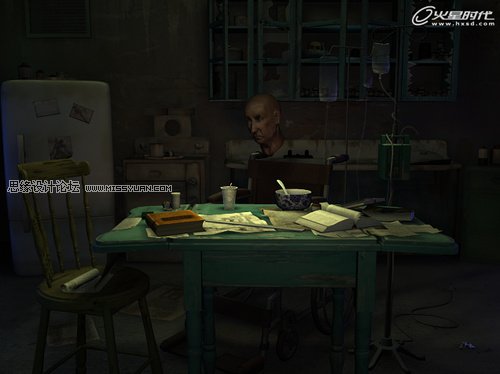 《SAW》John制作解析:人物燈光材質(zhì)篇