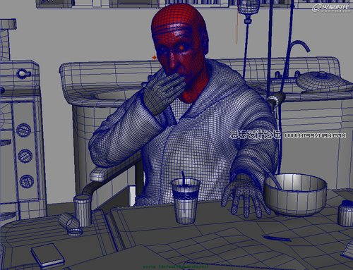 《SAW》John制作解析:人物燈光材質篇