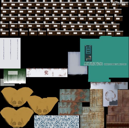 Maya教程:詳解《SAW》制作景材質(zhì)篇