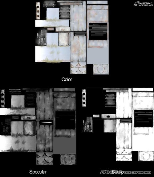 Maya教程:詳解《SAW》制作景材質(zhì)篇