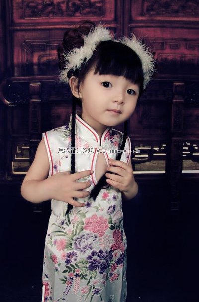 Photoshop�{ɫ�̳̣��o��ͯ�ճ���Ƭ�{��Ӱ��ɫ�{