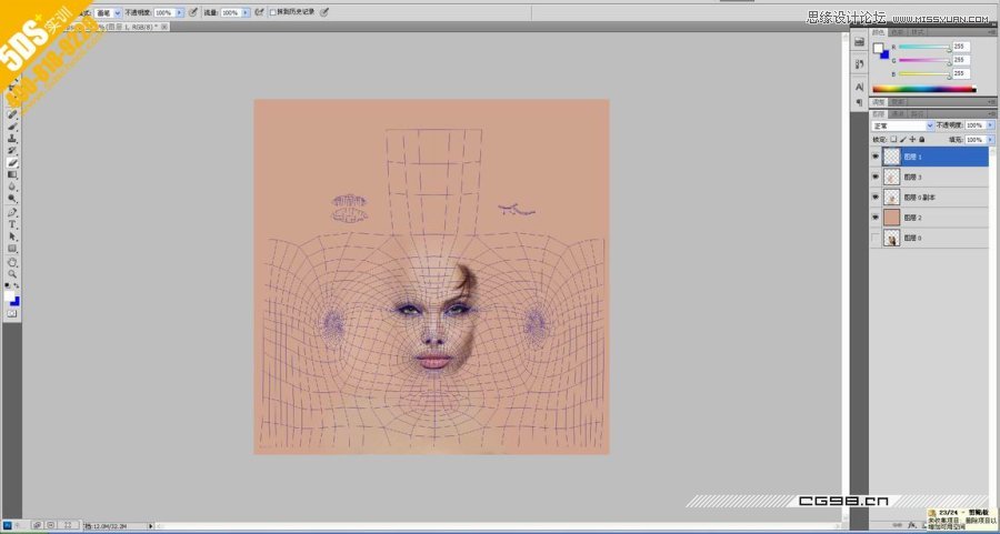 Maya教程:三維超寫實版安吉麗娜朱莉