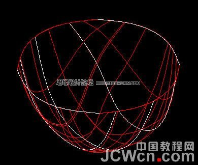 AutoCAD 2011教程:用曲面命令制作帽子