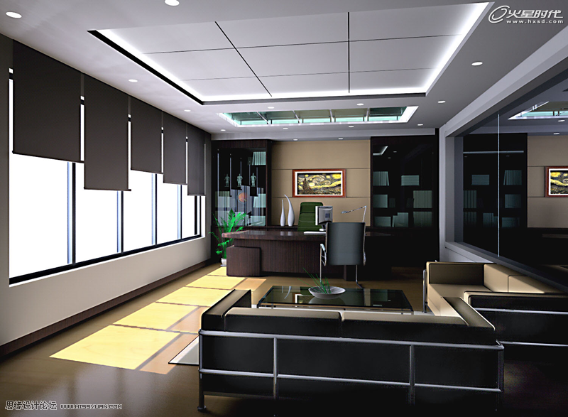 室內(nèi)教程:室內(nèi)燈光直型暗藏?zé)舸蚍? border="0" width="824" height="543" src="/uploads/allimg/101028/192I42207-5.jpg" /></p>
<p>圖06</p>
<p>當(dāng)然了,此時(shí)用戶必須將文件輸出為Lightscape可以接受的Lp文件,并按照Lightscape的工作規(guī)范來操作。這部分內(nèi)容我就不講述了,由讀者自行完成,我調(diào)節(jié)出的最終效果如下圖,為了節(jié)約渲染時(shí)間,我關(guān)閉了筒燈,補(bǔ)充了一個(gè)Lightscape中的日光照明。并且再強(qiáng)調(diào)一次,暗藏?zé)魺o需設(shè)置光域網(wǎng),直接設(shè)置強(qiáng)度即可。(圖07)</p>
<p align="center"><img alt=