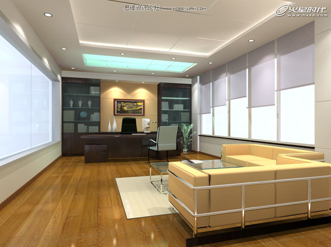 室內教程:室內燈光直型暗藏燈打法