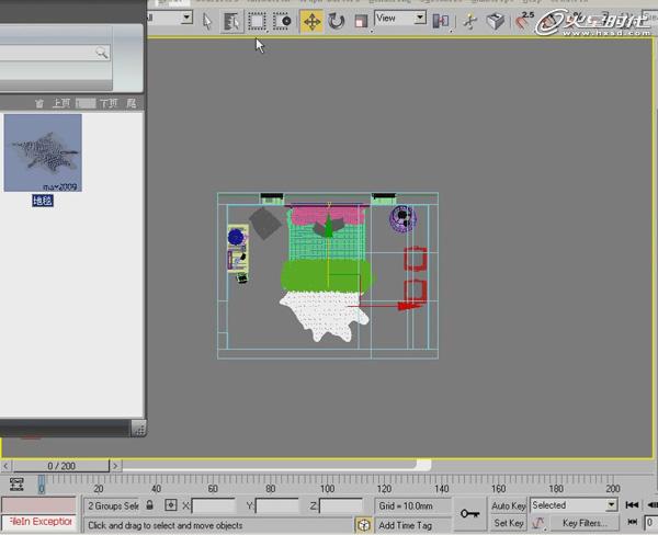 3DMAX實例教程:室內臥室效果圖制作解析