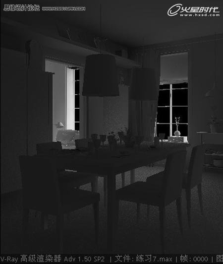 3DMAX教程:V-Ray室內(nèi)場景渲染技巧解析