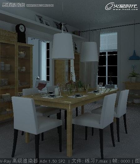 3DMAX教程:V-Ray室內場景渲染技巧解析