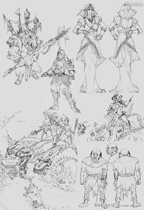 Photoshop繪制《天使&惡魔》精致Q版人物