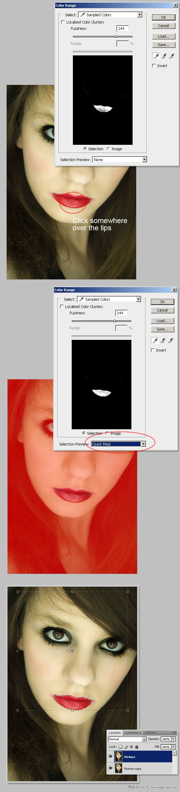 Photoshop制作哥特風(fēng)格人像效果