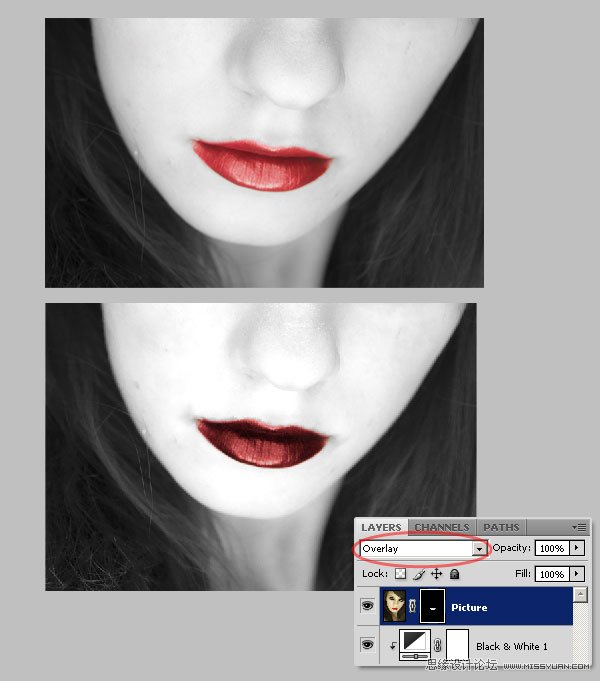 Photoshop制作哥特風格人像效果