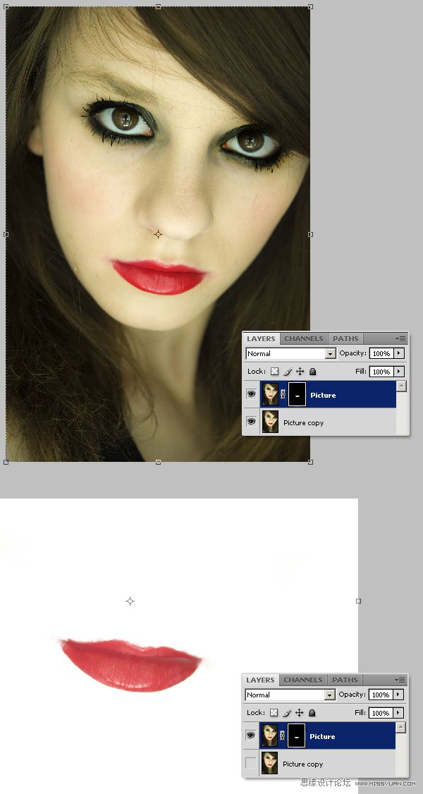 Photoshop制作哥特風格人像效果