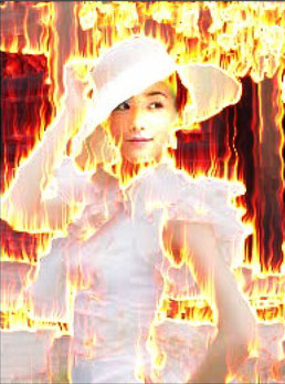 Photoshop打造超酷的人像燃燒效果