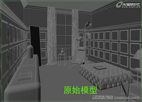 3DMAX實例教程:VRay靜謐室內(nèi)場景渲染解析