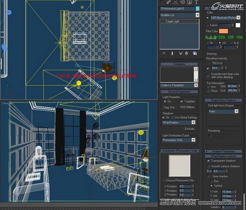 3DMAX實例教程:VRay靜謐室內場景渲染解析