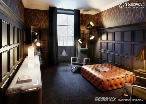 3DMAX實例教程:VRay靜謐室內(nèi)場景渲染解析